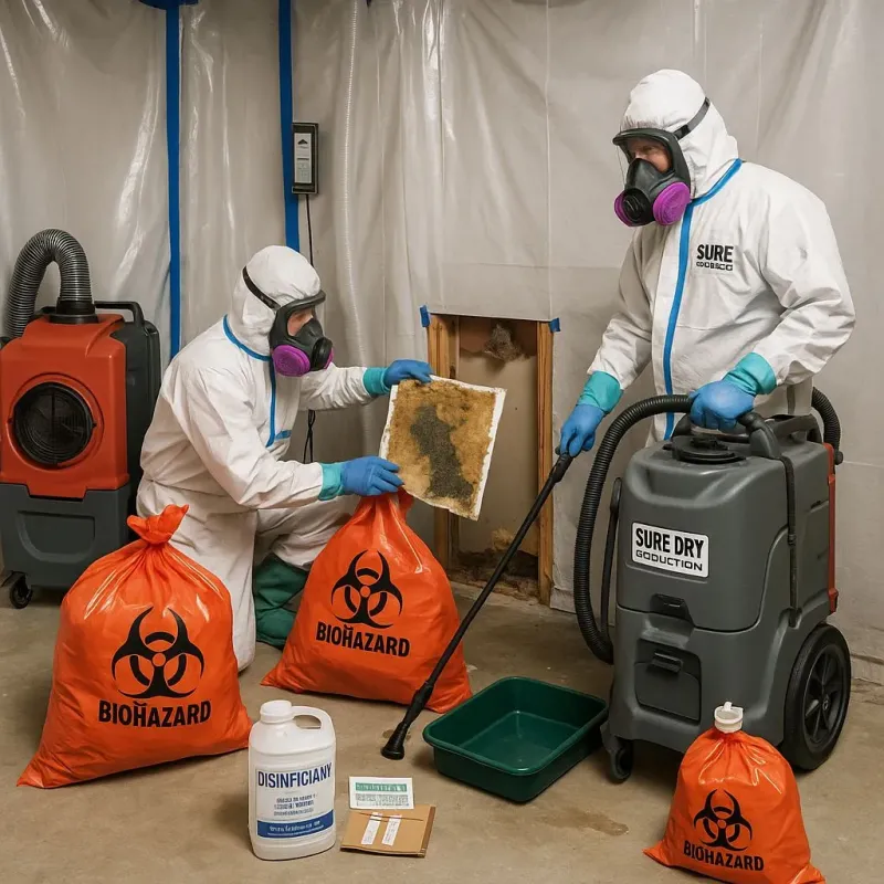 Contaminated Water Handling Protocols process in North Spearfish, SD