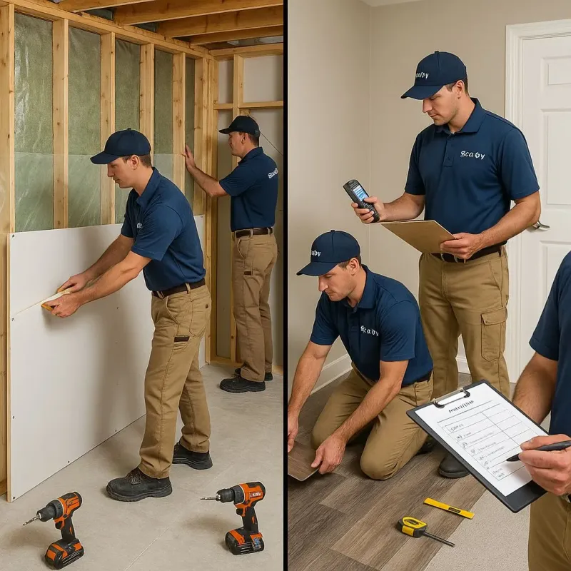 Repairs and Reconstruction process in North Spearfish, SD