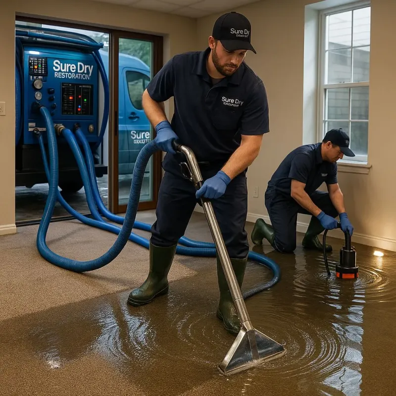 Water Extraction and Removal process in North Spearfish, SD